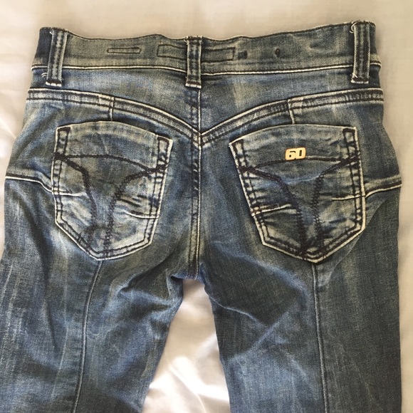 Miss Sixty ‘magic malone’ y2k skinny jeans size 25 - Picture 8 of 12